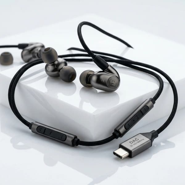 Hi-Res DAC Type-C Earphones
